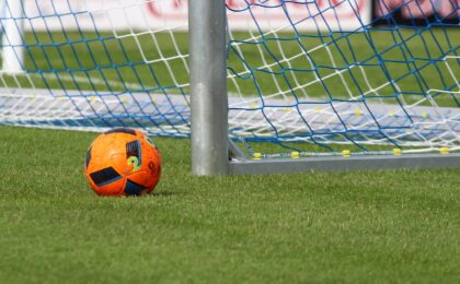 soccer, ball, gate