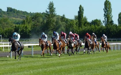 horse race, hippodrome, horses