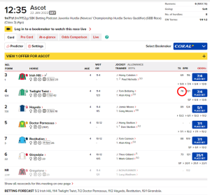 The Racing Post’s Top Speed (TS) Ratings Fully Explained and Compared ...